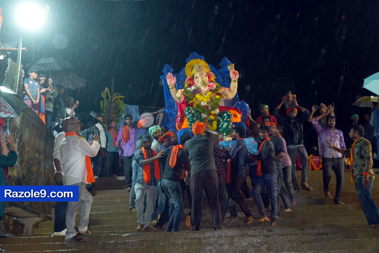 Razole Taluka Ganesh Nimajjanam